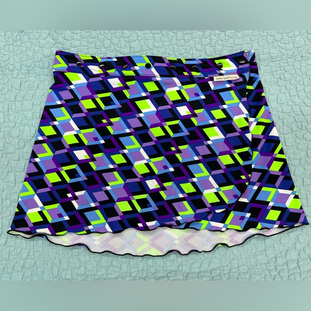 Sweet Spot Skirt, Athletic Skirt, Adjustable, Reversible, Fits Sizes 10-18